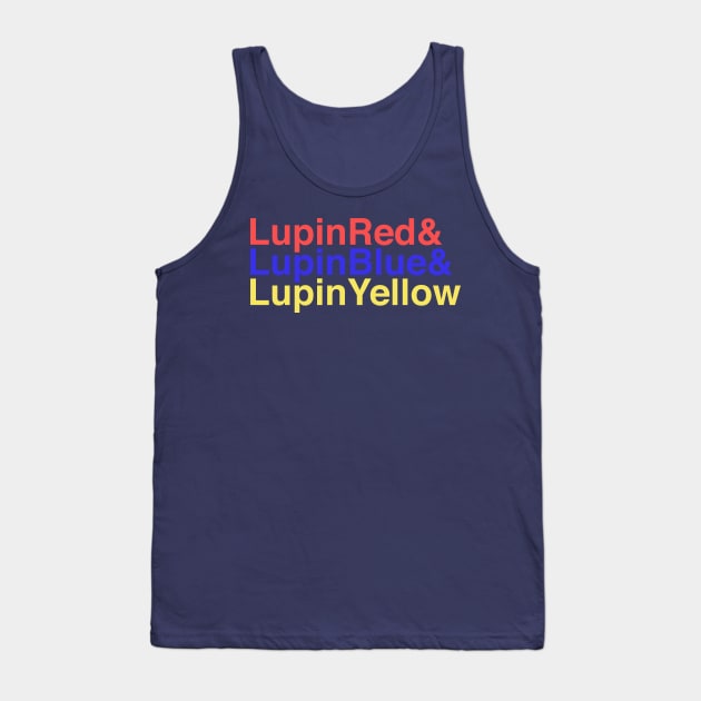 Lupinrangers Tank Top by mapreduce